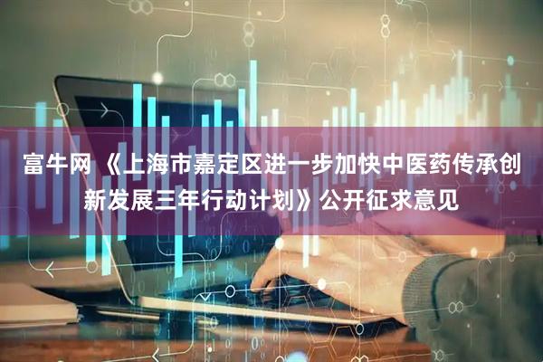 富牛网 《上海市嘉定区进一步加快中医药传承创新发展三年行动计划》公开征求意见